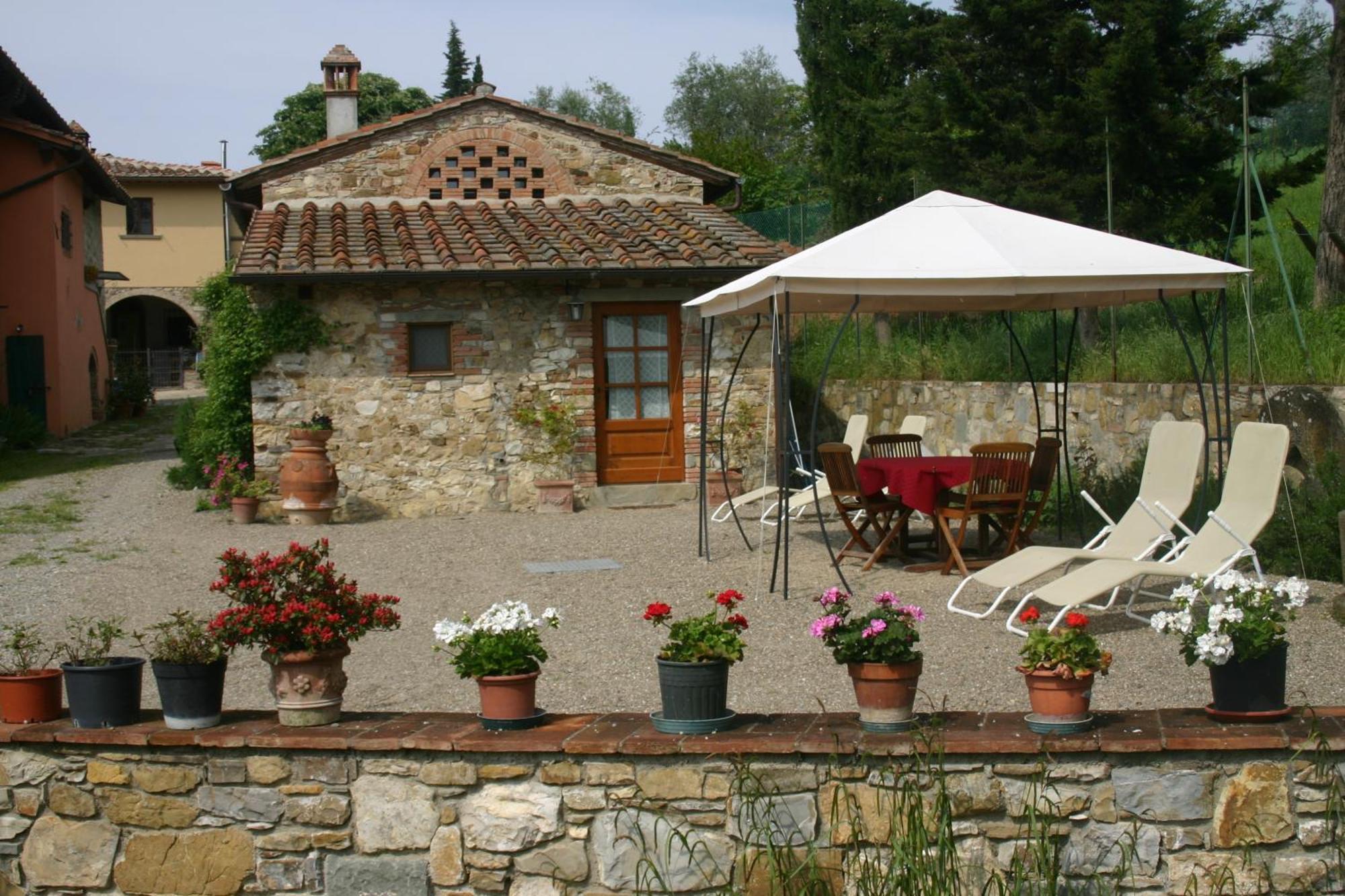 Agriturismo Podere La Cava Mercatale Val Di Pesa Rom bilde